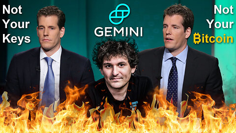 Another One ₿ites The Dust: 'Heavily Regulated' Gemini Crypto Exchange is ₿urning to the Ground! 🔥