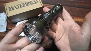 Mateminco TK04 Flashlight Review!