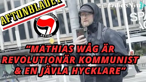 Mathias Wåg, revolutionär kommunist, påstår att det inte finns någon cancelkultur - "Hyckleri"