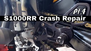 S1000RR Crash Repair Pt.4 Physio & DR, Hand Grips, Woodcraft Rearset, Clip-ons | Irnieracing