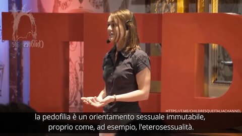 Normalizzare la pedofilia: TEDx 2018- Mirjam Heine "La pedofilia è un orientamento sessuale...."