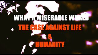 What a Miserable World: The Case Against Life and Humanity