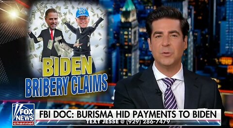 Watters: Is Biden Still Making Good On The Bribe?