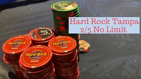 2/5 Session at the Hard Rock Tampa - Kyle Fischl Poker Vlog Ep 85