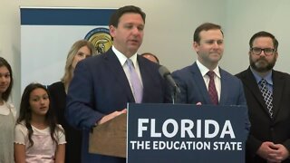 Florida Gov. Ron DeSantis announces end of FSA exams