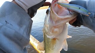 Lake Fork winter bass fishing