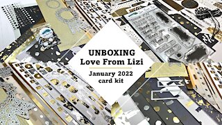 UNBOXING | Love From Lizi | January 2022 card kit plus Add Ons