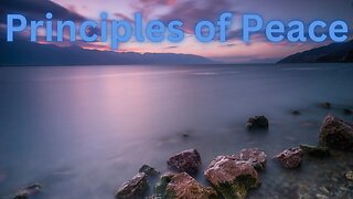 Principles of Peace Rev Danial Glick Holy Spirit Anointed Camp Meeting Sermon