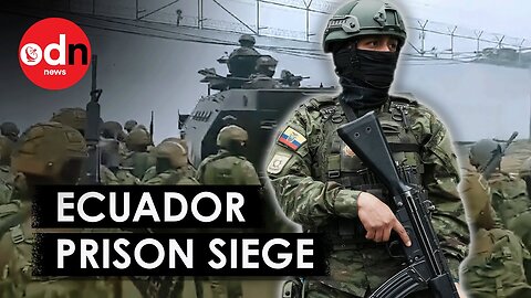 Police Retake Gang-Ruled Prison in Ecuador Using Armoured Vehicle