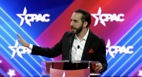 El Salvador's Nayib Bukele at CPAC 2024 - Criticizes George Soros and Warns America Of 'Dark Forces'