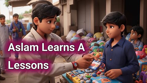 Aslam Learns A Lessons || A molral stories