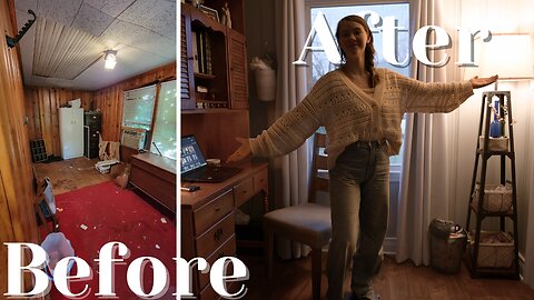 Vlog | Our Office Renovation Before + After