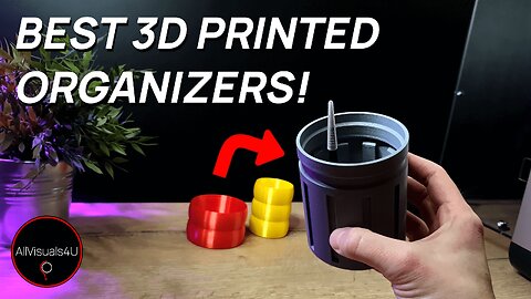 😀 USEFUL - 3D Printed Organizers - 3D Print Tool Organizer - 3D Print Drawer Organizer | #Shorts