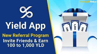 Earn Up to 1,000 YLD with Yield App Referral Program