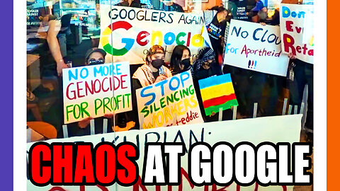 Protests INSIDE of Google CEO's Office