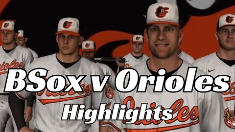 Red Sox Face Orioles In Alc Showdown - Mlb The Show 23 Highlights (ps5 Hdr Sports Gameplay)