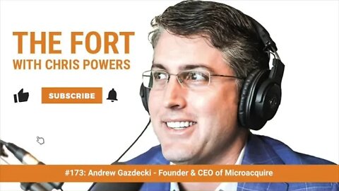 #173: Andrew Gazdecki Founder & CEO of Microacquire