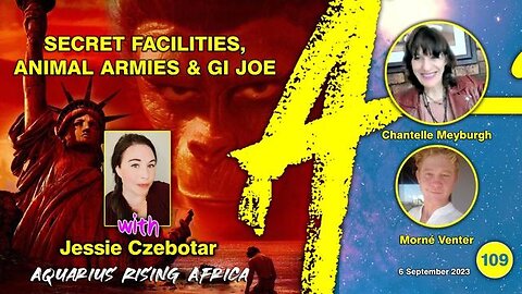 Connectiong with Jessie Czebotar (#109) - Secret facilities, Animal Armies & GI Joe (September 2023