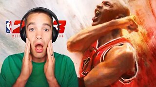 Micheal Jordan is the NBA 2K23 Cover Athlete!