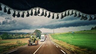 🇨🇵 Driving across French countryside