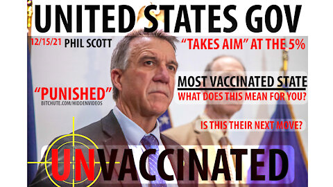 12/15/21 - United States Governor - Most Vaccinated State Begins Lock-Down Steps - Your State Next?