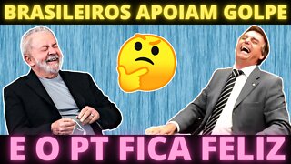 Notícia de que 10% dos brasileiros apoiariam golpe choca PT - mas nem tanto