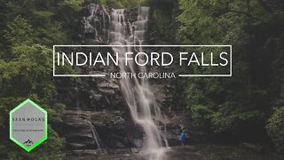 Indian Ford Falls, North Carolina -- 4K Cinematic