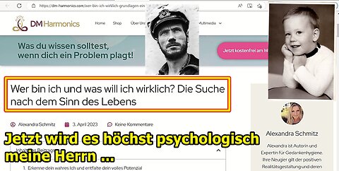 Jetzt wird es höchst psychologisch meine Herrn ...