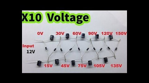 How to made voltage ⚡️ multiplier circuit