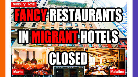 Swanky Restaurants In Migrant Hotels Close Down