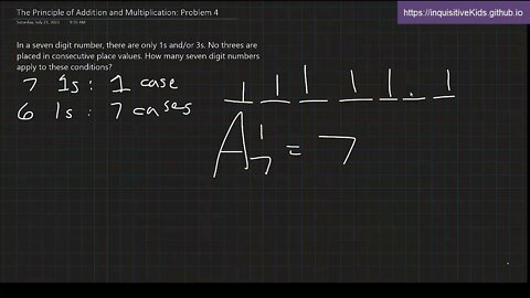 Principle Of Addition and Multiplication: Problem 4