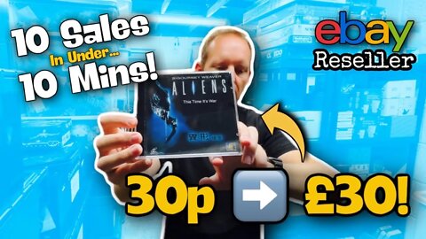 Buying For Pennies & Selling For Pounds! | 10 Sales In Under 10 Minutes