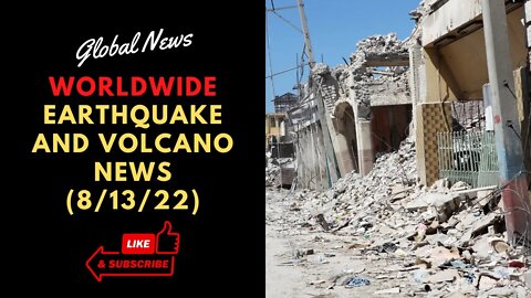 Global News - Worldwide Earthquake and Volcano News Update
