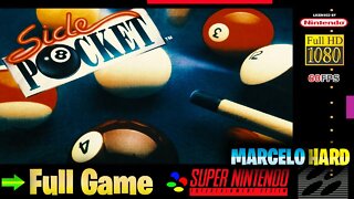 Side Pocket - Super Nintendo (Full Game Walkthrough)