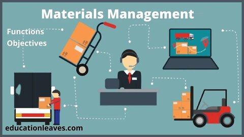Materials Management | Functions and Objectives of Material Management