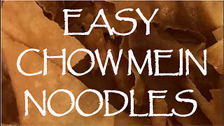 How to Make Easy Take Out Style Chow Mein Noodles