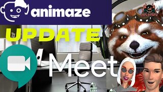 How to use Animaze and Google Meet UPDATED NEW METHOD