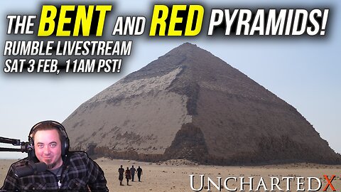 Going inside the Bent and Red Pyramids of Egypt!