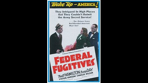 Federal Fugitives 1941 Crime film