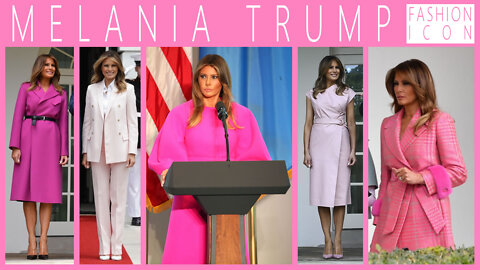 Melania Trump Fashion Icon - Pink Patriot