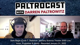 MST3K's Nate Begle interview with Darren Paltrowitz