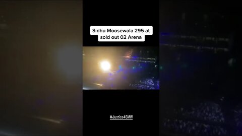 #Justice4SMW Sidhu Moosewala’s 295 played at London’s 02 Arena