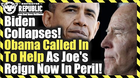 Biden Collapses! Obama Called In To Help As Government’s Reign Now In Question!