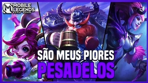 Tier List dos HERÓIS que eu ODEIO enfrentar | MLBB