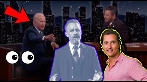 Joe Biden On Biracial Couples On TV & Jordan Peterson Likes Matthew McConaughey Red Flag Law Speech!