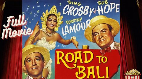 Bob Hope & Bing Crosby - Road to Bali - FULL MOVIE FREE - & Dorothy Lamour - Musical, COMEDY
