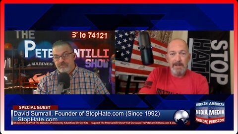 David Sumrall Interview July 22nd, 2021 - Founder of StopHate.com