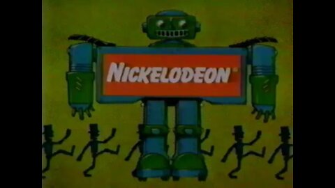Nickelodeon Green Robot (1984) Logo Blooper (60321*)