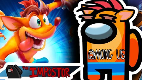 O IMPOSTOR no Crash 4 - AMUNG US MEME