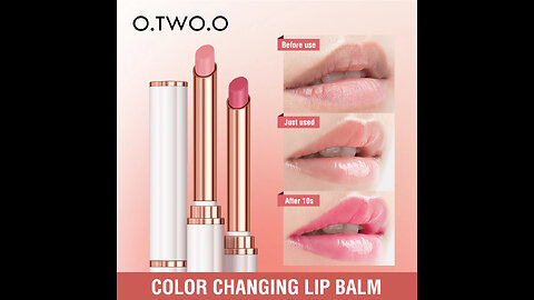 O.TWO.O Lip Balm Colors Ever-changing